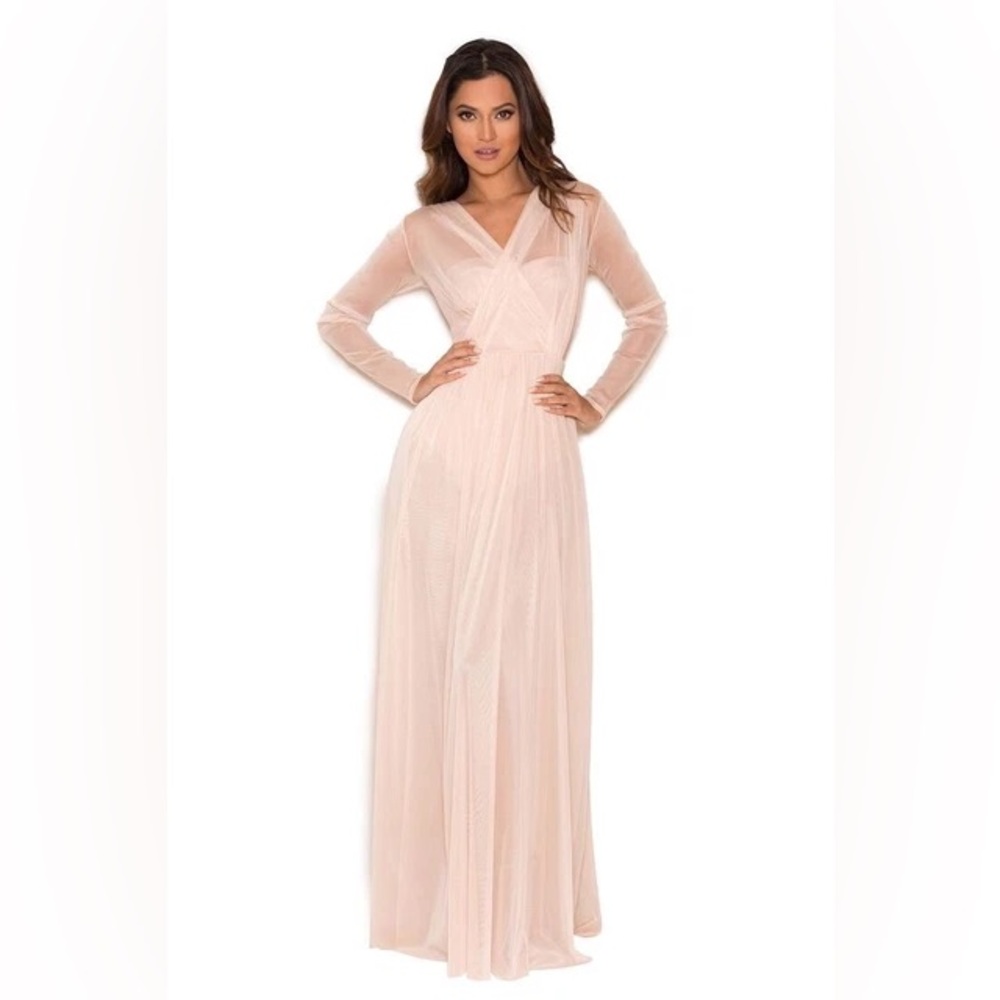 NWT House of CB Lex Dress in Blush Size Small.